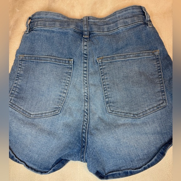 Divided Light Blue Jean Shorts - Picture 3 of 4
